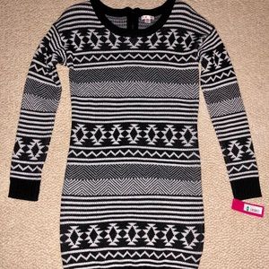 Unworn sweater dress.